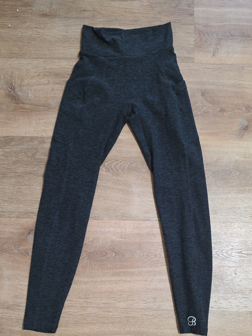 Bombshell Sportswear Dark Charcoal High-Waist Leggings